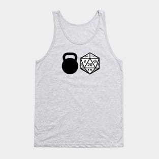 Kettlebells and D&D Spells! Tank Top